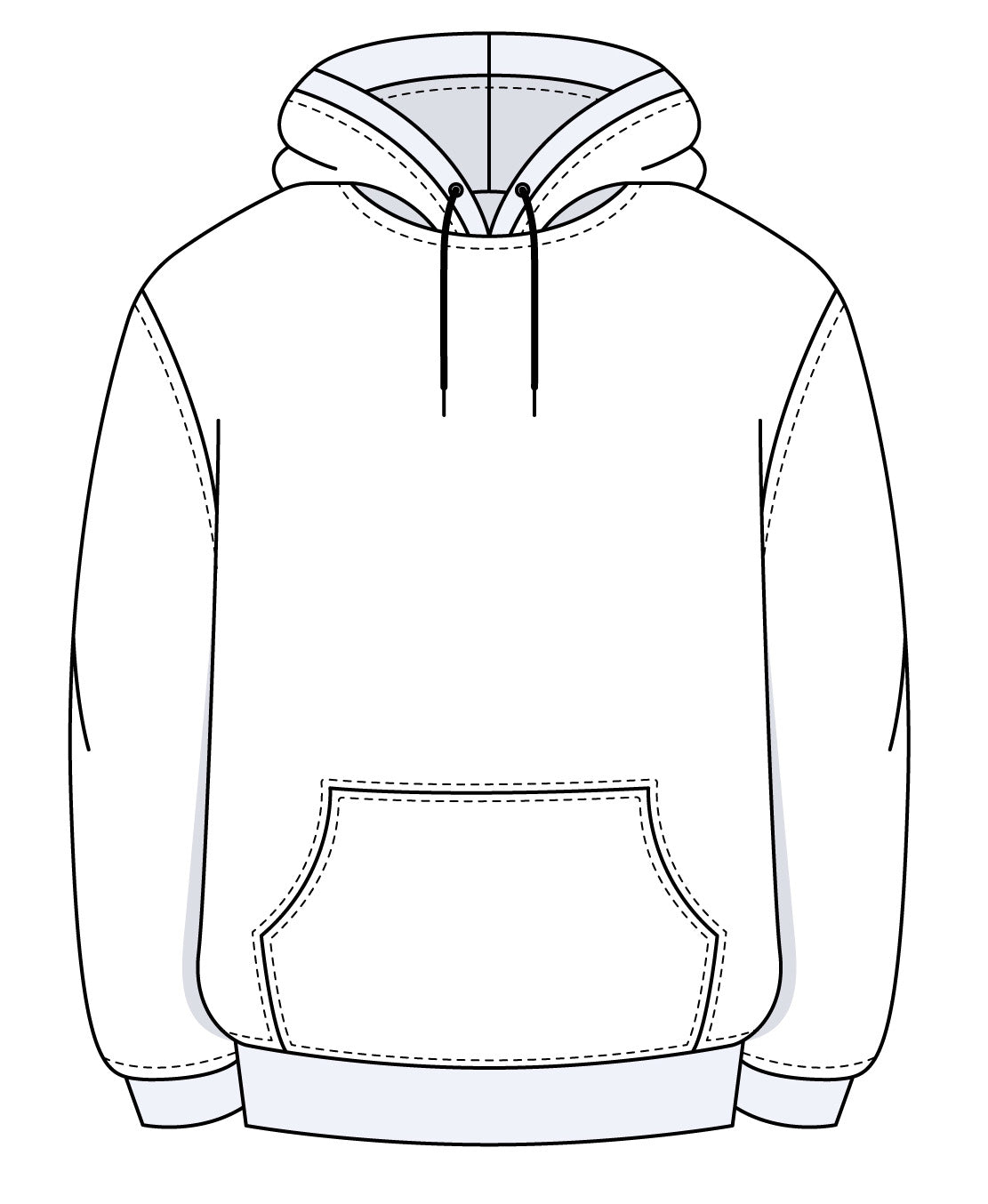 Hoodie 'Faces'